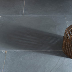 Grey Tumbled Slate || Floors of Stone - Home Improvement