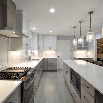 Contemporary Kitchen Remodel Fredericksburg, VA