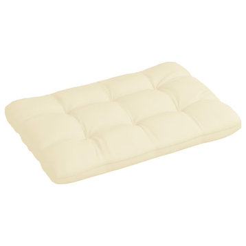 Vidaxl Pallet Sofa Cushion Cream 47.2"x31.5"x4.7"