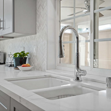 Kitchen and Fire Place Remodel in Carson, CA.