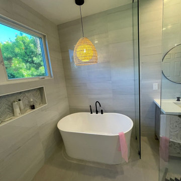 Bathroom Remodel- Complete - Curbless