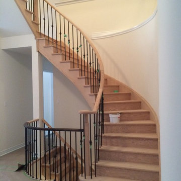Hardwood and stair restoration
