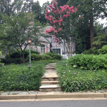 Before - Hard to see the entrance