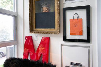 Eclectic home office photo in Toronto
