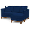 Apt2B La Brea Reversible Chaise Sofa, Blueberry