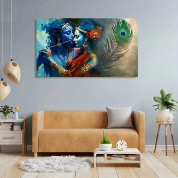 living room wall painting