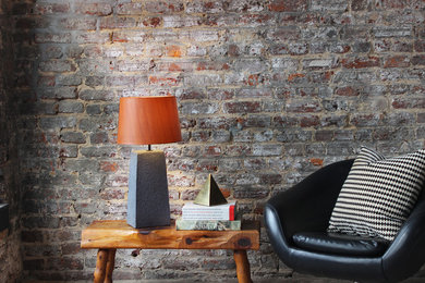 Inspiration for a scandinavian living room remodel in San Francisco
