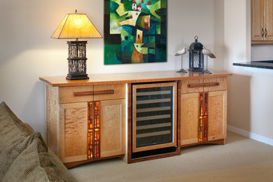 Antipodes Custom Buffet and Wine Cabinet