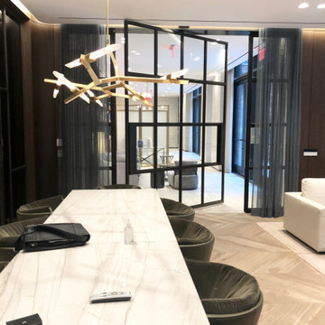 456 Washington St - Lobby Draperies