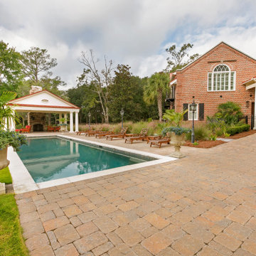 Wadmalaw Island Pool and Backyard