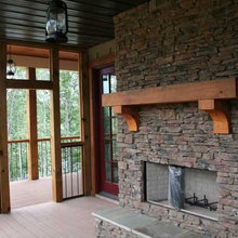 fireplace/mantle