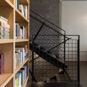 'Brutalist' Inspired Mountain Condo