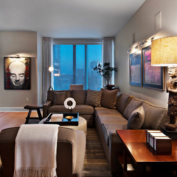 Exotic Elegance Living Room