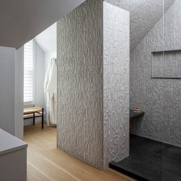 Contemporary Attic Primary Suite