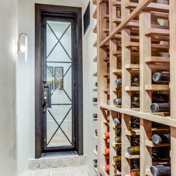 Traditional Understairs Wine Cellar