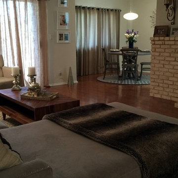 Kitchen Update - Living Room Update