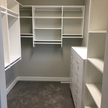 Master closets with windows