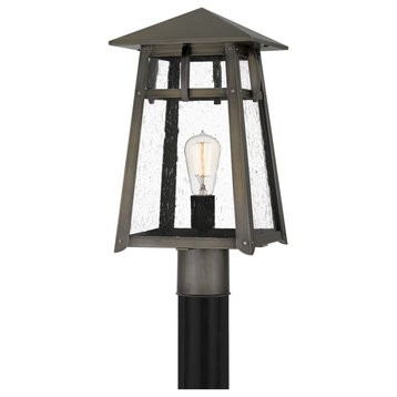 Quoizel MRL9009 Merle 23" Tall Outdoor Single Head Post Light - Burnished