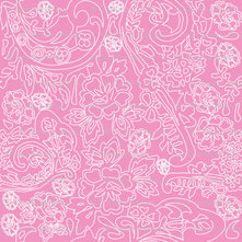 Lace Pink wallpaper by curious_nook for sale on Spoonflower - custom wallpaper