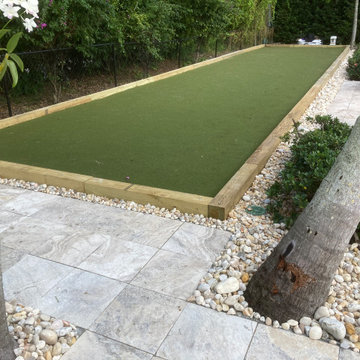 Palm Beach Proper, Bocce Ball Court Construction