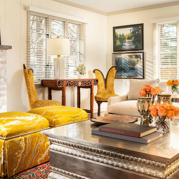 Bright Art-filled Traditional Ranch