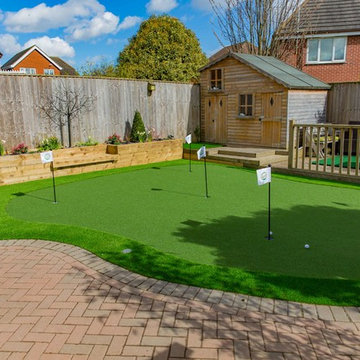 Modern Home Putting Green