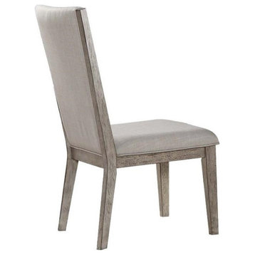 Acme Rocky Side Chair in Gray Oak, Set of 2