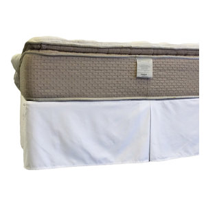 Wrinkle Free Cotton Blend Split Corner 15 Drop Bed Skirt Wrinkle Free Cotton Blend Split Corner 15 Drop Bed Skirt