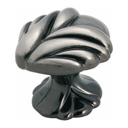 Amerock - Amerock BP1475-PWT Expressions Pewter Cabinet Knob - Cabinet And Drawer Knobs