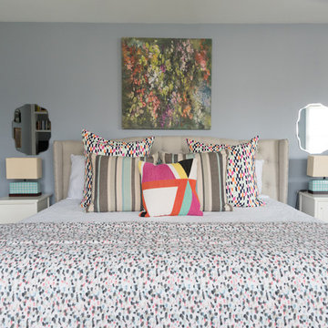 My Houzz: Bright Colors in a Virginia Family Home