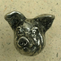 Anne At Home Pig Head Knob - Products