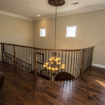 Loft overlooking entry