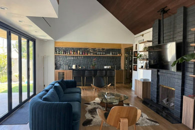 Living room photo in Orange County