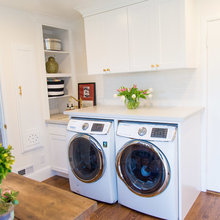 Laundry room backsplash