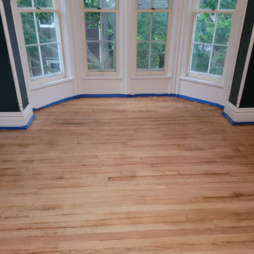 floor and stairway rehab in historical home