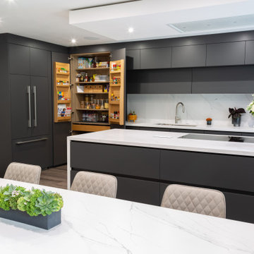SHOWSTOPPING MINIMALIST CHIC KITCHEN | NEWHALL