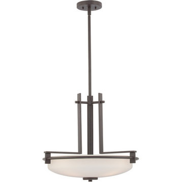 Quoizel TY2821WT Taylor Contemporary Inverted Pendant Light, Western Bronze