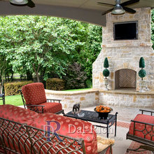 Outside Fireplace
