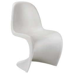 Contemporary Armchairs And Accent Chairs Vitra New Panton Chair, White