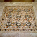 Foyer Tile floor detail