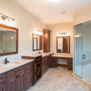 Knotty Alder Cabinetry