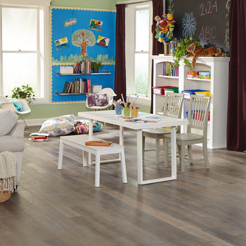 Colorful Playroom - Lexington Everette, Engineered, Oak Hardwood