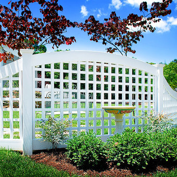 White Vinyl Fence in NJ