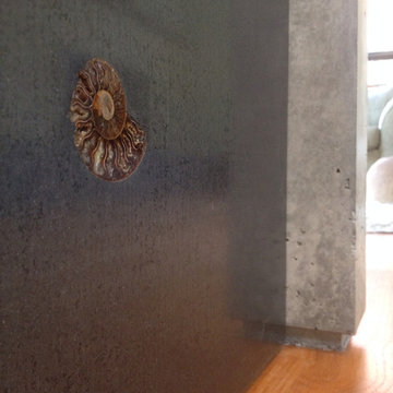Ammonite inlay