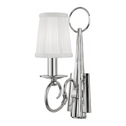 1 Light Wall Sconce by Hudson Valley Caldwell in Traditional style - Lighting