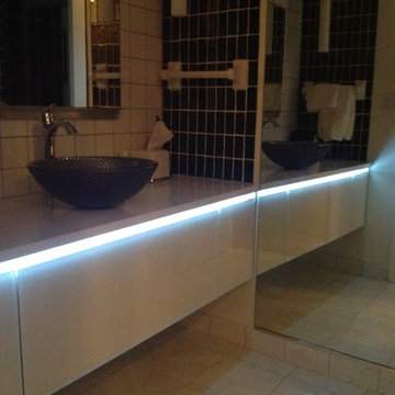 Modern Bathroom Remodel Cleveland Heights Bath To Shower Conversion