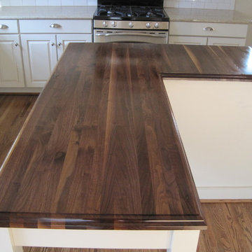 Walnut Butcher Block Countertop
