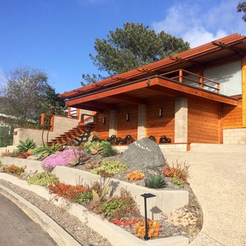 Striking architecture in Del Mar, California