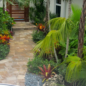 Florida Front yard garden design