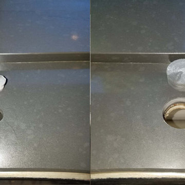 Professional Diamond Drill will never crack or chip your granite We Guarantee al